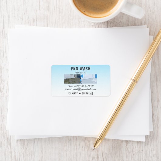 Professional Residential Pressure Washing Split Etiket (Insitu)