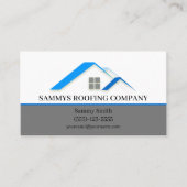 Professional Rooffer Contractor Service Visitekaartje (Voorkant)