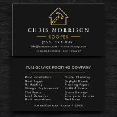 Professional Roofing Services Roofer Visitekaartje