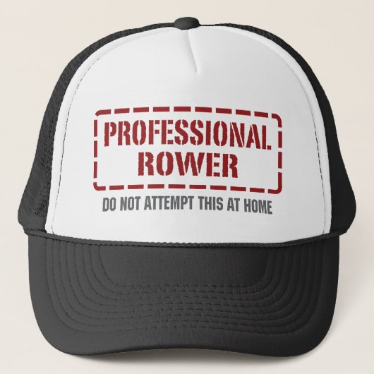 Professional Rower Trucker Pet (Voorkant)