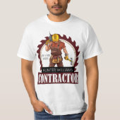 Professional Rustic Contractor Repair Handyman T-shirt (Voorkant)