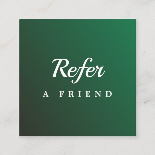 Professional Salon & Spa Referral Card | Editable Kortingskaartje (Voorkant)