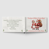 Professional Santa Business Card Mr&Mrs Claus Gastenboek (Volledig)