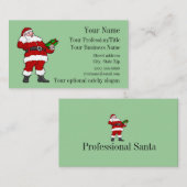 Professional Santa Visitekaartje (Voorkant / Achterkant)