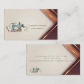 Professional Sewing Machine Scissors Needle Visitekaartje (Voorkant / Achterkant)