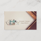 Professional Sewing Machine Scissors Needle Visitekaartje (Voorkant)