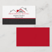 Professional Shingles Roofding Construction Compan Visitekaartje (Voorkant / Achterkant)