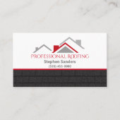 Professional Shingles Roofding Construction Compan Visitekaartje (Voorkant)