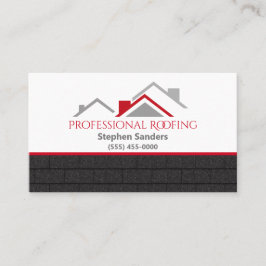 Professional Shingles Roofding Construction Compan Visitekaartje