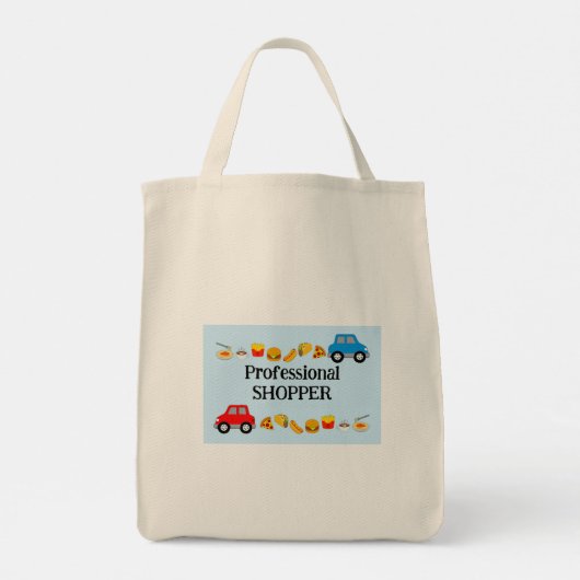 Professional Shopper Tote Bag (Achterkant)