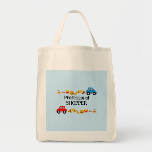 Professional Shopper Tote Bag (Voorkant)