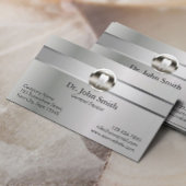 Professional Silver Metal Dental Benoeming Afsprakenkaartje