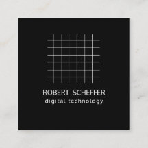 Professional Simple Black Open Graphruimte Grid