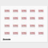 Professional Skydiver Ronde Sticker (Vel)