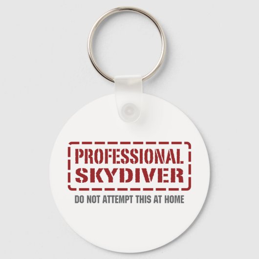 Professional Skydiver Sleutelhanger (Voorkant)