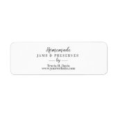 Professional Small Honey Business  Etiket (Voorkant)