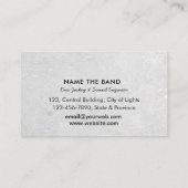 Professional Sound Engineer Music DJ Controller Bu Visitekaartje (Achterkant)