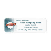 Professional Spotless Cleaning Service Business Etiket (Voorkant)