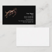 Professional Stock Trader Wall Street Bull Visitekaartje (Voorkant / Achterkant)