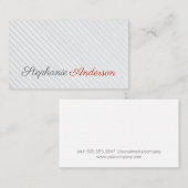 Professional | Stripes Visitekaartje (Voorkant / Achterkant)