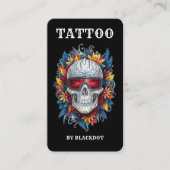 Professional Tattoo Studio Tattoo Shop Branding Visitekaartje (Voorkant)