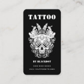 Professional Tattooist Tattoo Studio Tattoo Shop Visitekaartje (Voorkant)