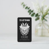 Professional Tattooist Tattoo Studio Tattoo Shop Visitekaartje (Staand voorkant)