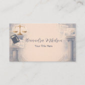 Professional Tax Office Branding Visitekaartje (Voorkant)