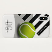 Professional Tennis Coach | Initialen Case-Mate iPhone Case (Achterkant (horizontaal))