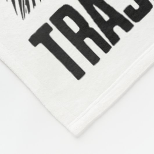 Professional Trash Panda Trainer  Fleece Deken (Hoek)