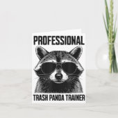 Professional Trash Panda Trainer  Kaart (Voorkant)