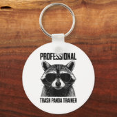 Professional Trash Panda Trainer  Sleutelhanger (Voorkant)