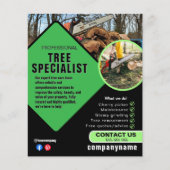 Professional Tree & Hedge Trimming Service | op ma Flyer (Voorkant)