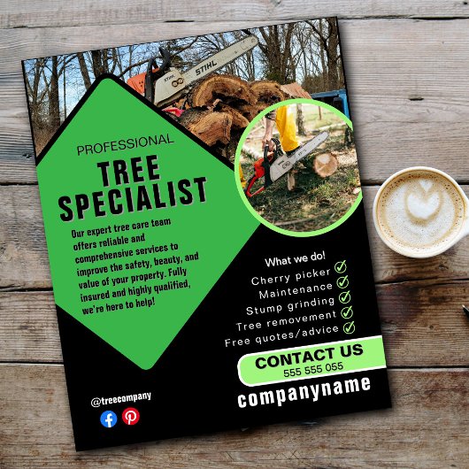 Professional Tree & Hedge Trimming Service | op ma Flyer