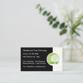 Professional Tree Trimming and Removal Service Visitekaartje (Staand voorkant)