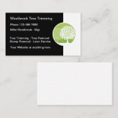 Professional Tree Trimming and Removal Service Visitekaartje (Voorkant / Achterkant)