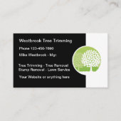 Professional Tree Trimming and Removal Service Visitekaartje (Voorkant)