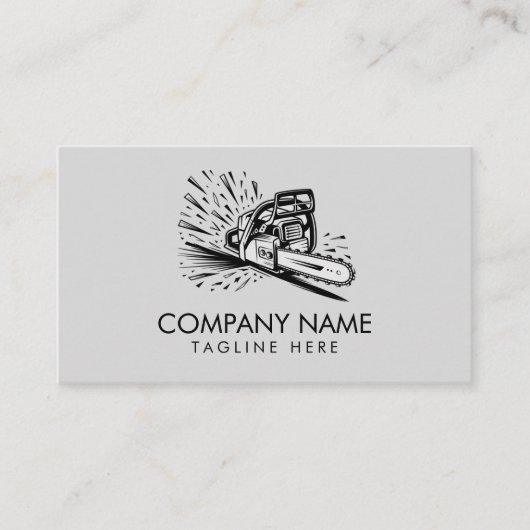 Professional Tree Trimming & Arborist Services     Visitekaartje (Voorkant)