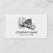 Professional Tree Trimming & Arborist Services     Visitekaartje (Voorkant)