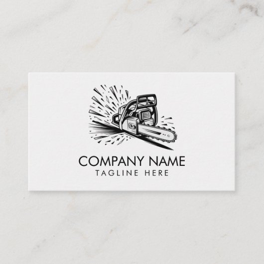 Professional Tree Trimming & Arborist Services     Visitekaartje (Voorkant)