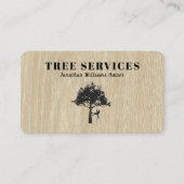 Professional Tree Trimming Service Visitekaartje (Voorkant)