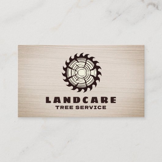 Professional Tree Trimming Service Visitekaartje (Voorkant)