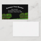 Professional Tree Trimming Service Visitekaartje (Voorkant / Achterkant)