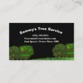 Professional Tree Trimming Service Visitekaartje (Voorkant)