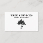 Professional Tree Trimming Service Visitekaartje (Voorkant)