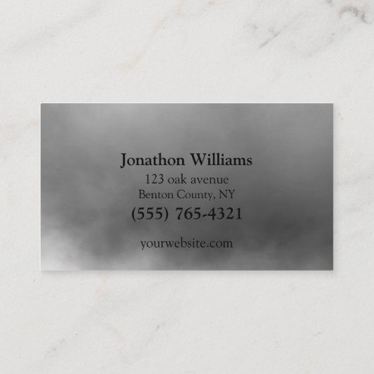 Professional Tree Trimming Service Visitekaartje (Achterkant)