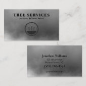 Professional Tree Trimming Service Visitekaartje (Voorkant / Achterkant)