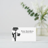 Professional Tree Trimming Services Visitekaartje (Staand voorkant)
