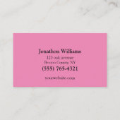 Professional Tree Trimming Services Visitekaartje (Achterkant)