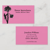 Professional Tree Trimming Services Visitekaartje (Voorkant / Achterkant)